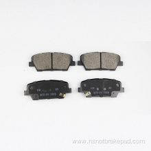 D1284High Quality HyundaiSanta Fe Rear Ceramic Brake Pads